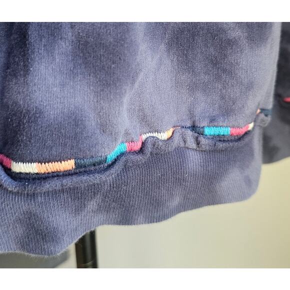 Sundance Moonlight Sky Tie Dye Hoodie Embroidered Anthropology Women's SZ:S - Picture 9 of 11